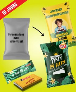 Snacks et Boissons Personnalisés
