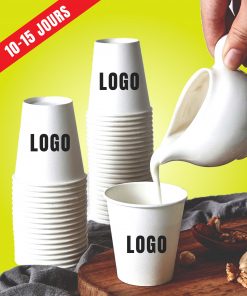 Gobelets en papier personnalisables