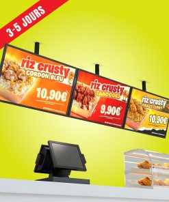 Écran Animé pour Menu